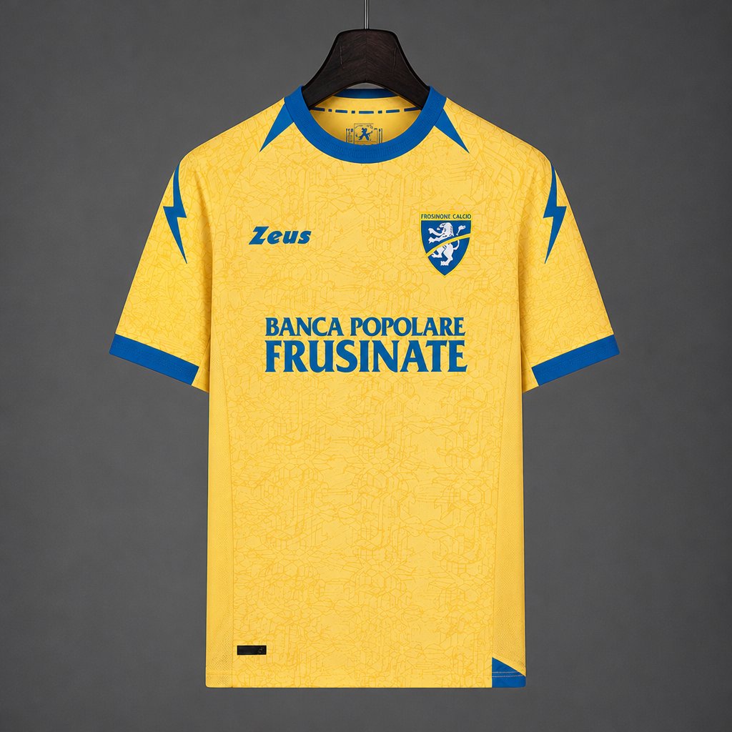 26/27 Frosinone Home Yellow Jersey